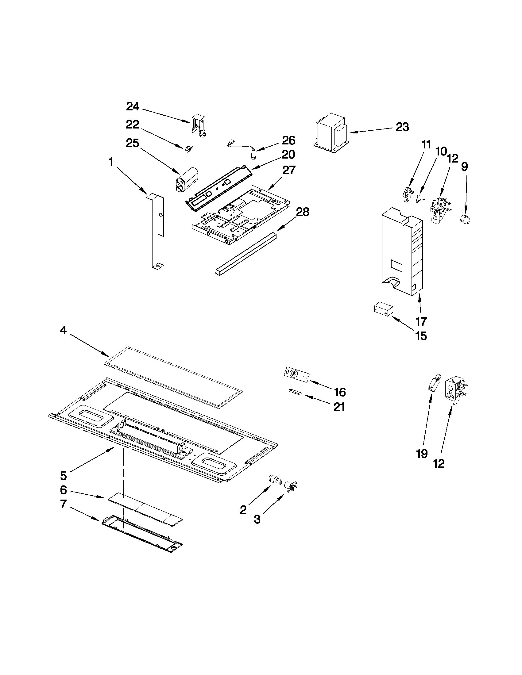 INTERIOR AND VENTILATION PARTS