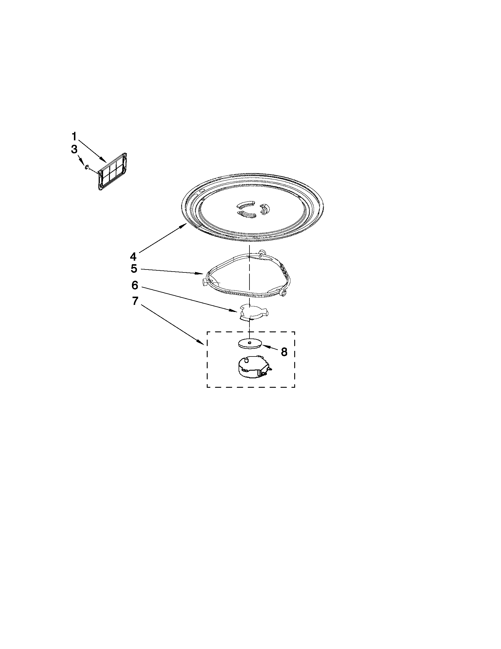 TURNTABLE PARTS