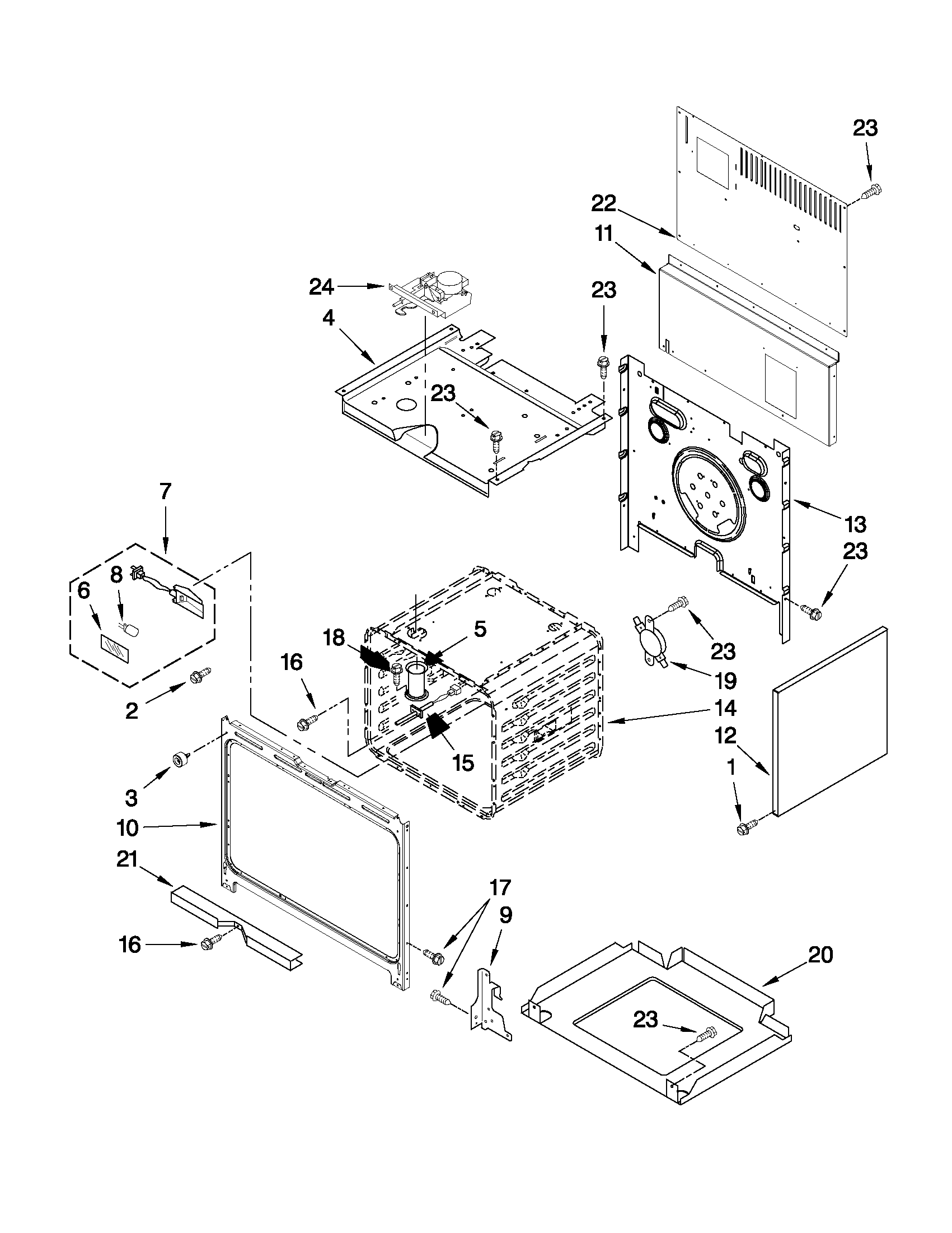 Oven parts