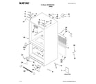 Maytag MFD2562VEW4 cabinet parts diagram