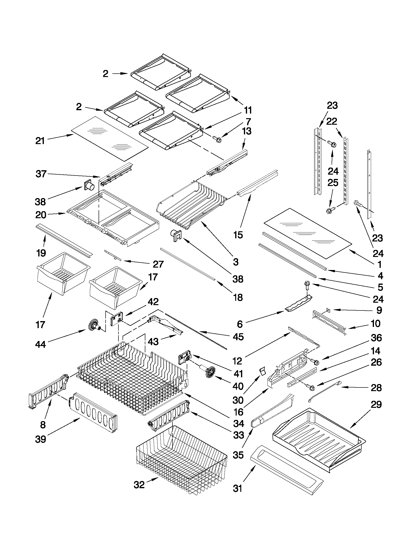 SHELF PARTS