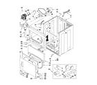 Maytag 7MMGDX550XW0 cabinet parts diagram