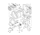 Maytag 7MMGDX550XW0 bulkhead parts diagram