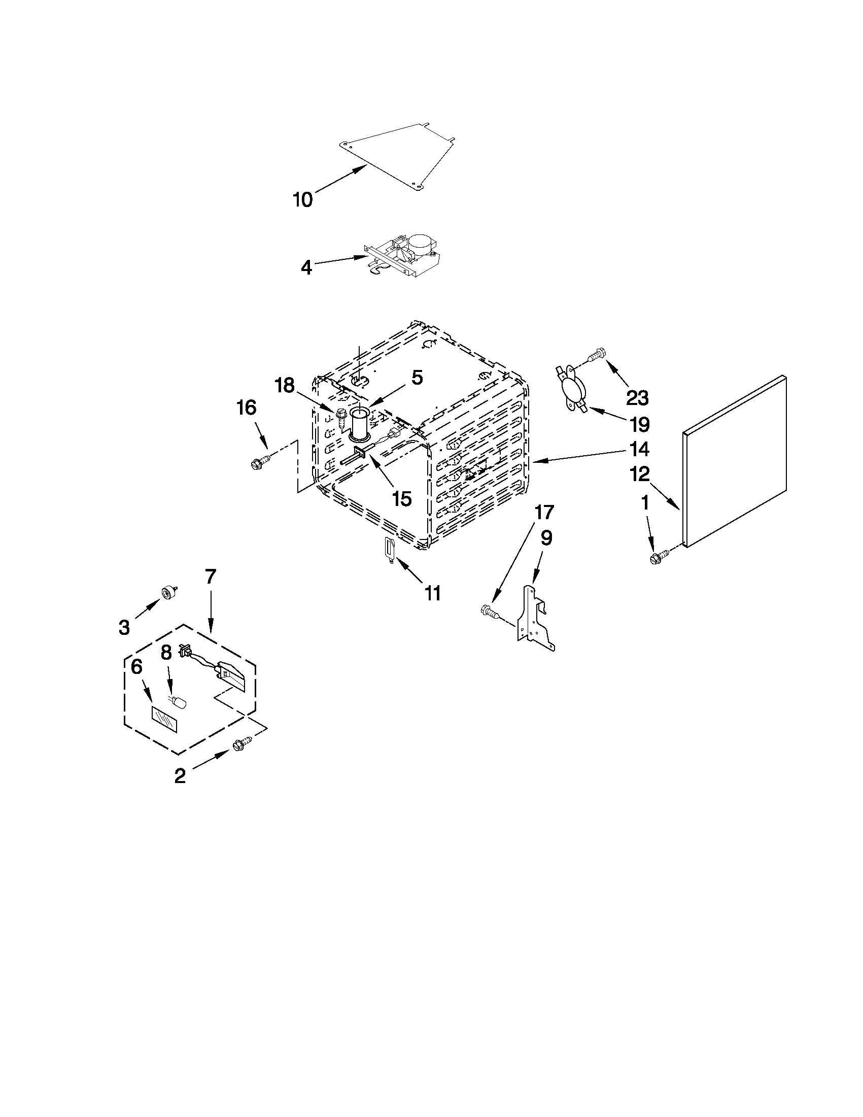 30" OVEN PARTS