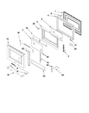 30" oven door parts