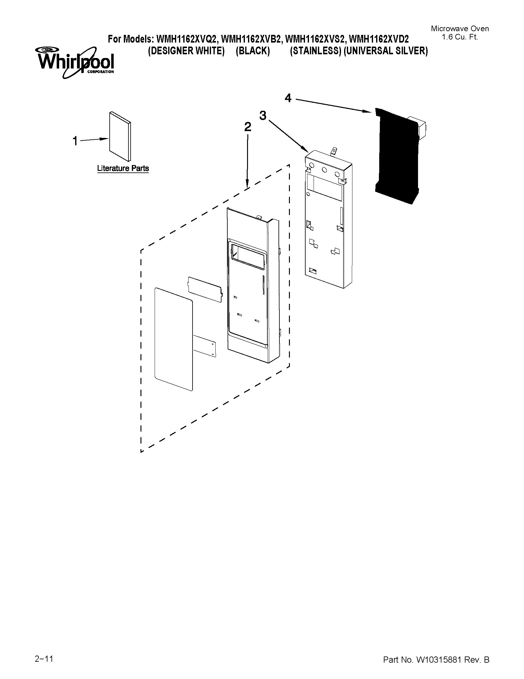 CONTROL PANEL PARTS