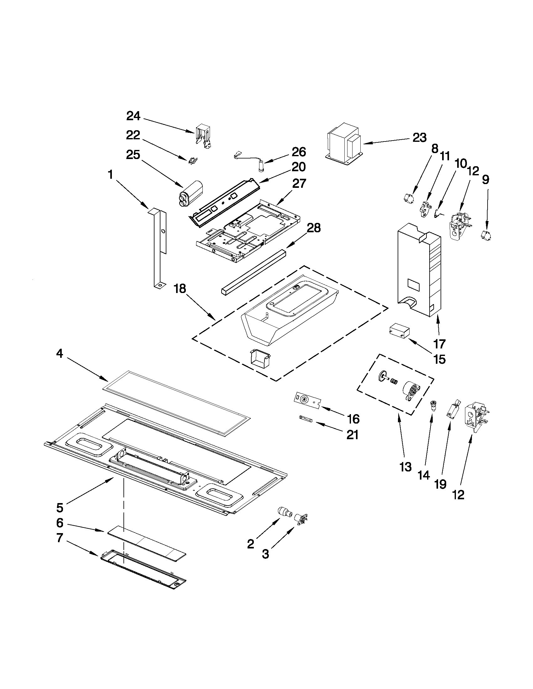 INTERIOR AND VENTILATION PARTS