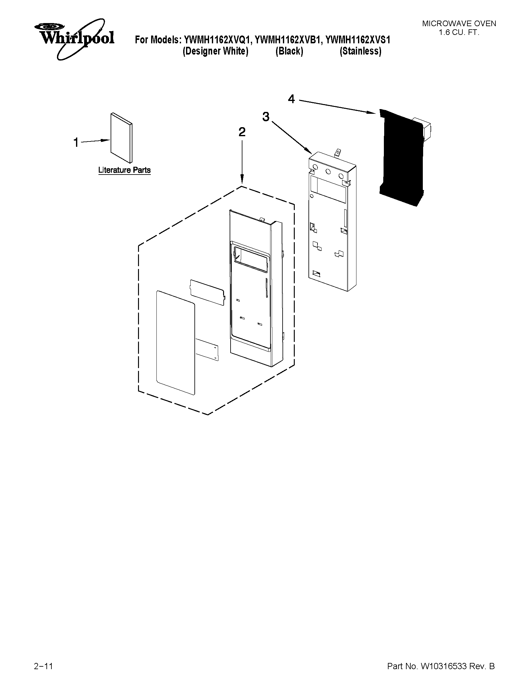 Control panel parts
