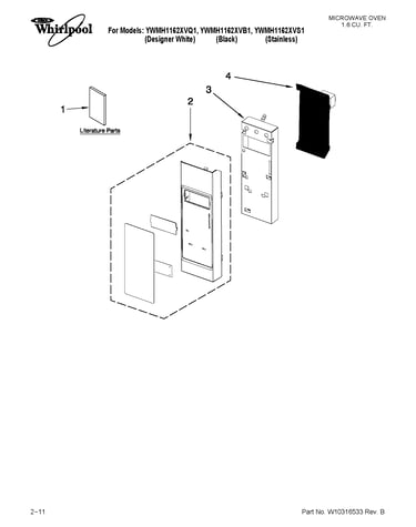 Control panel parts