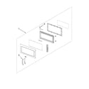 Whirlpool YWMH1162XVB1 door parts diagram