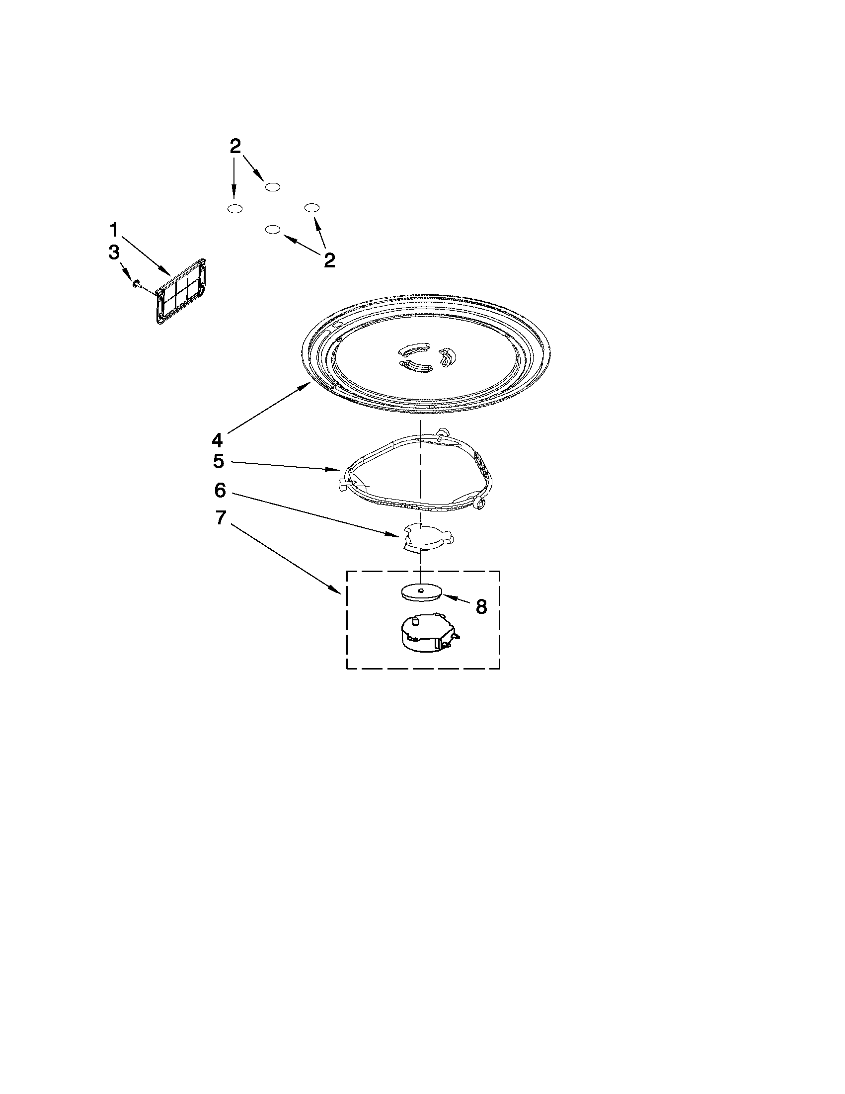Turntable parts