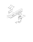 Control panel and latch parts
