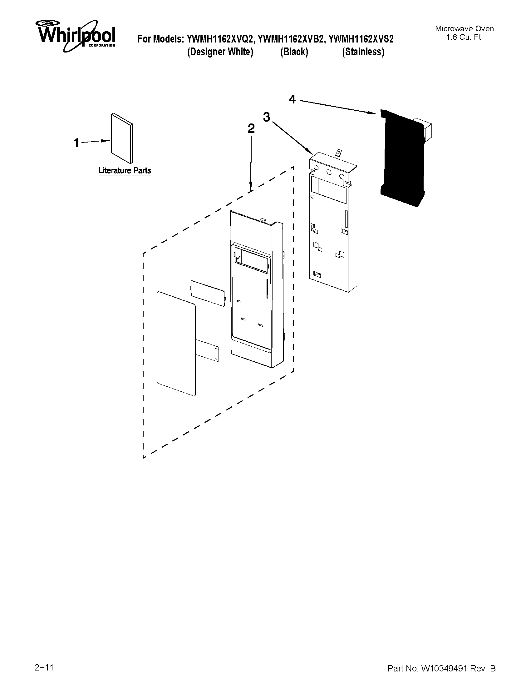 Control panel parts