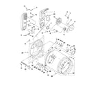 Whirlpool WGD4850XQ0 bulkhead parts diagram