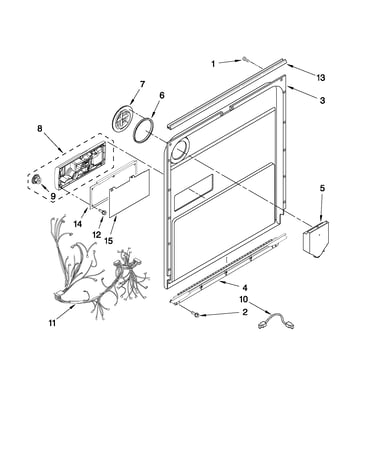 Inner door parts