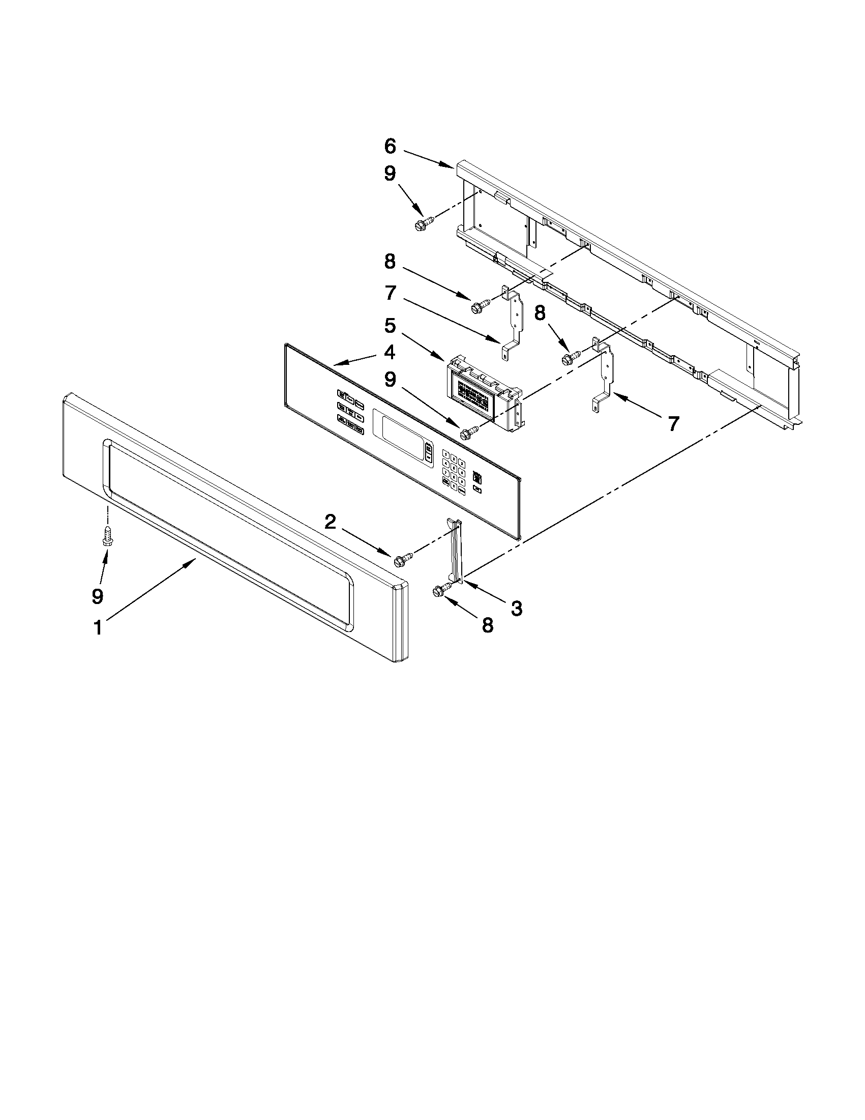 CONTROL PANEL PARTS