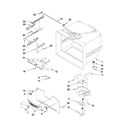 KitchenAid KBFS25EWMS3 freezer liner parts diagram