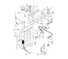 Whirlpool 7MWTW9315YW0 controls and rear panel parts diagram
