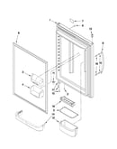Refrigerator door parts