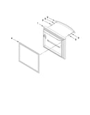 Freezer door parts