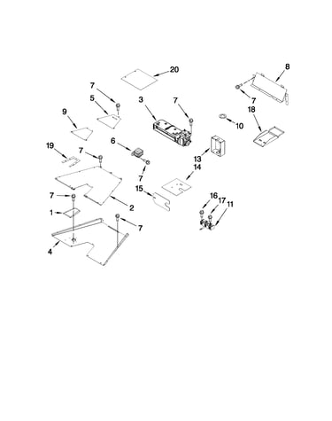 Top venting parts