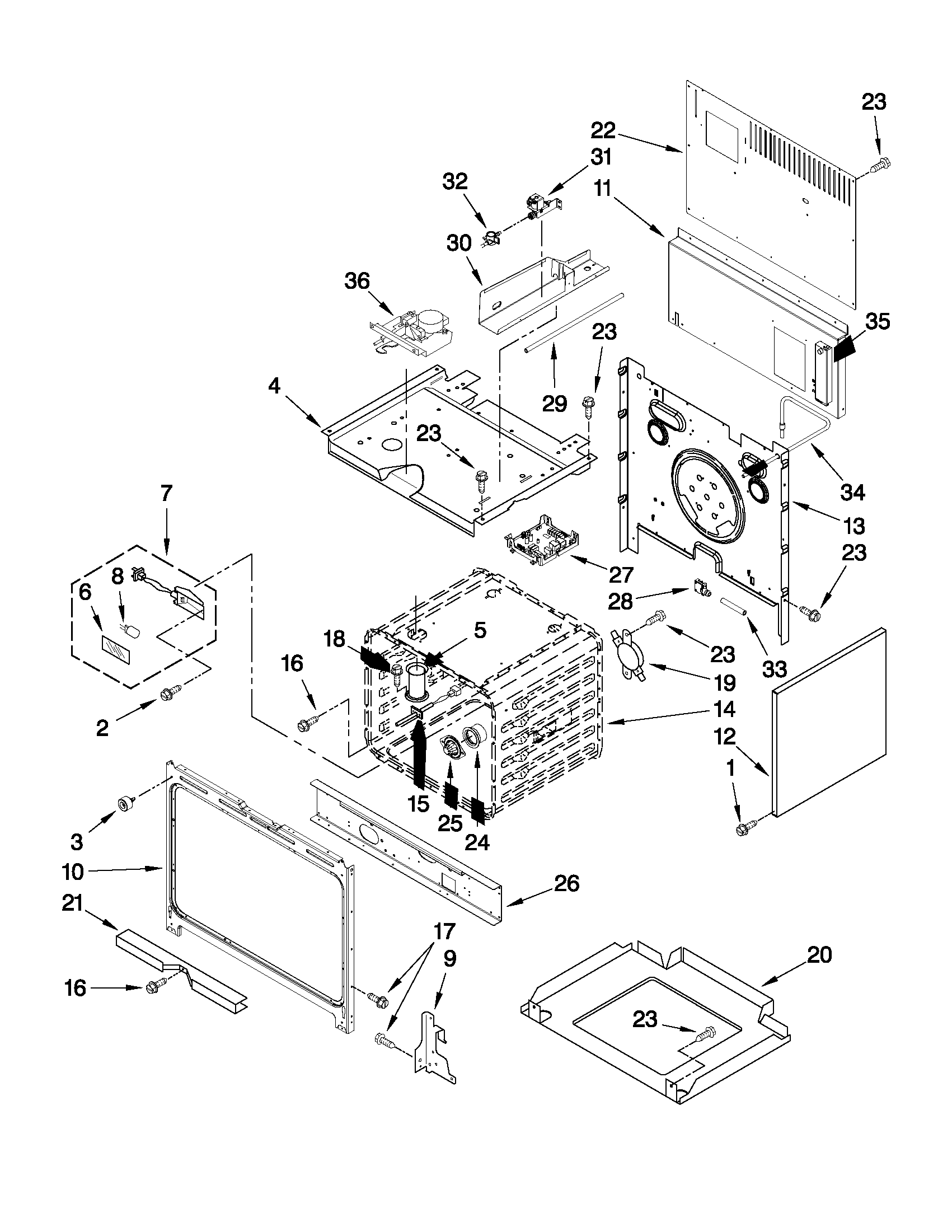 Oven parts