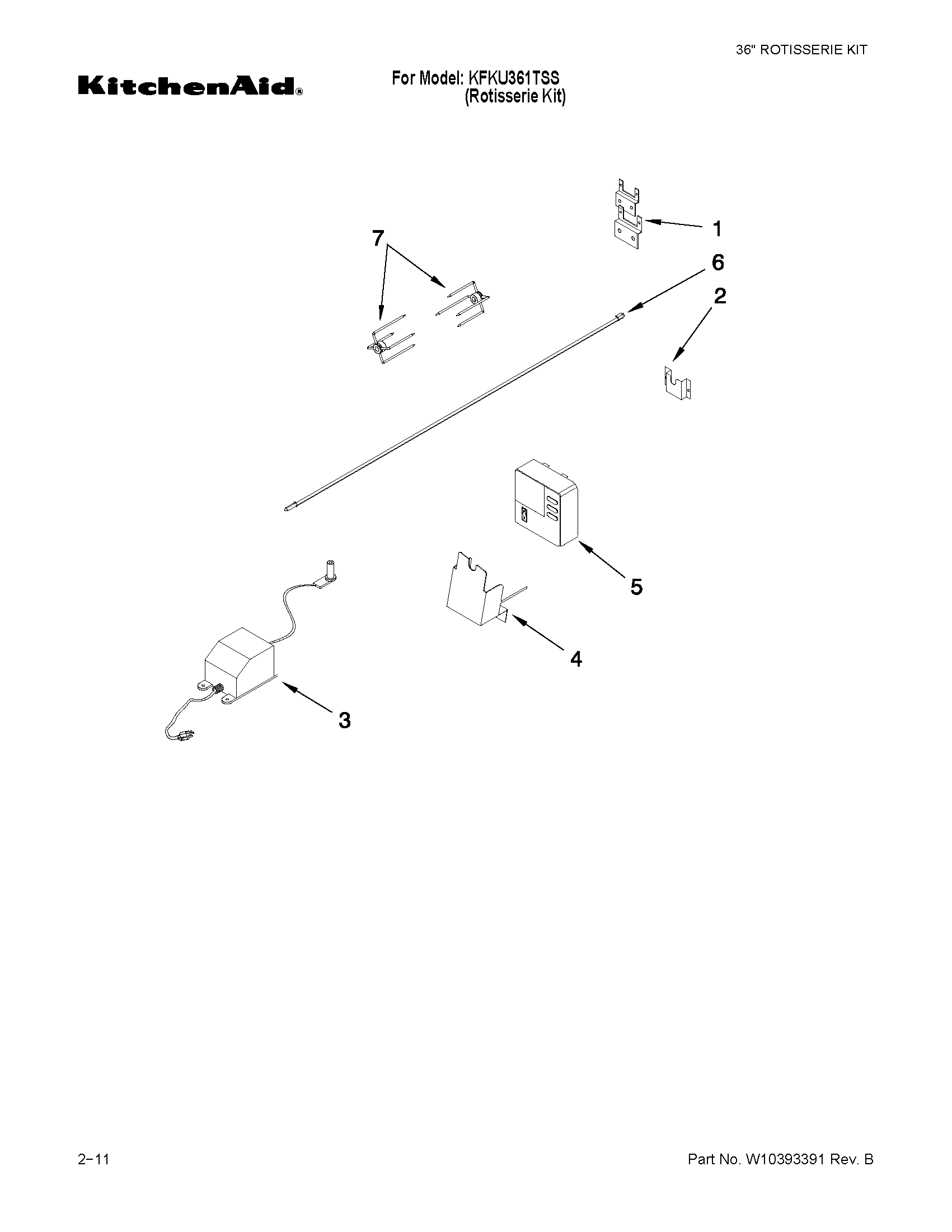 Rotisserie parts