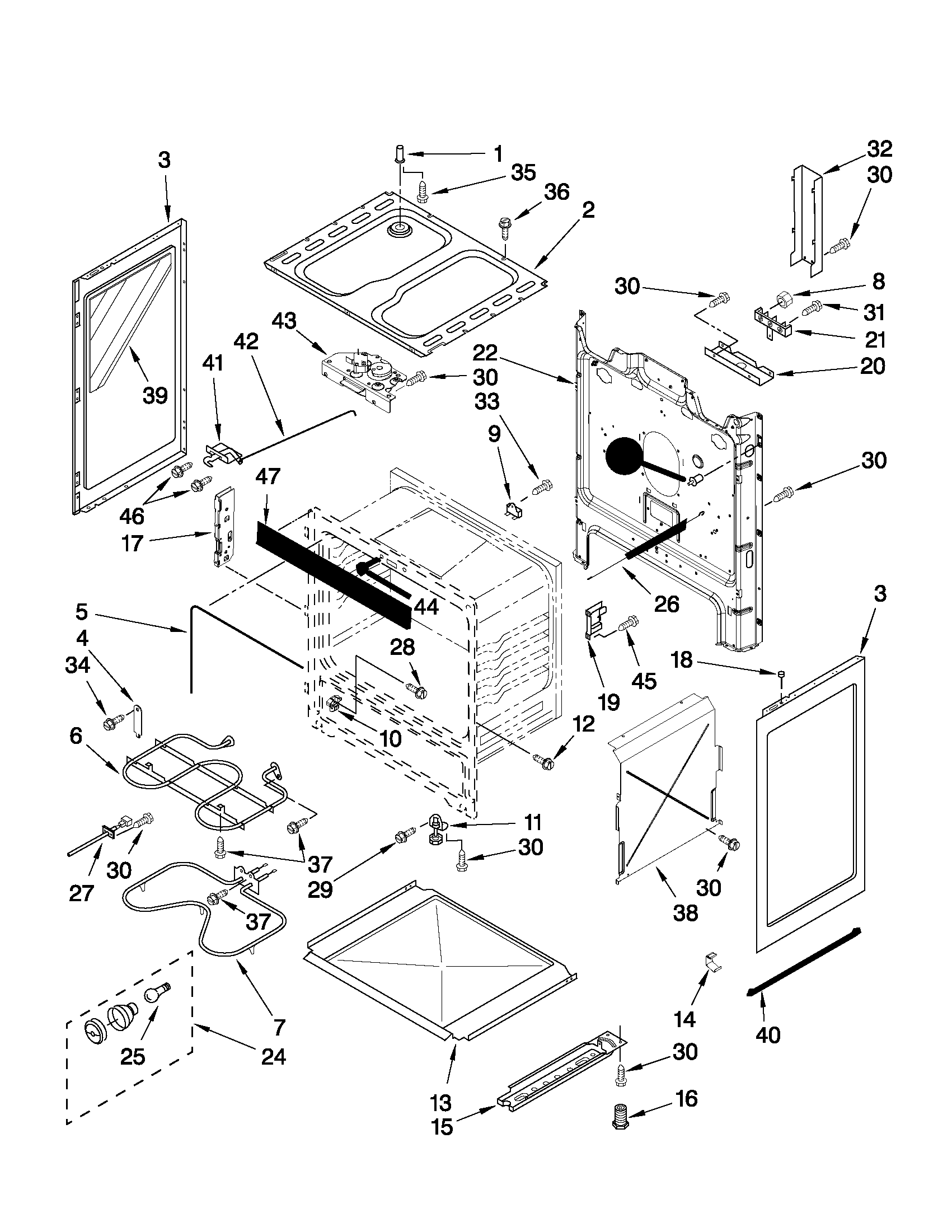 Chassis parts