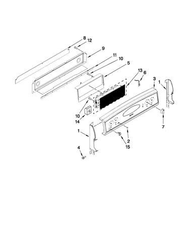 Control panel parts
