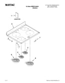 Cooktop parts