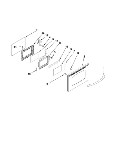 Lower door parts
