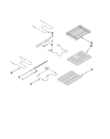 Rack and element parts