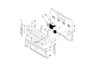 Maytag MER7662WW1 control panel parts diagram