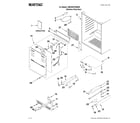 Maytag MBCM24FWBS00 cabinet parts diagram