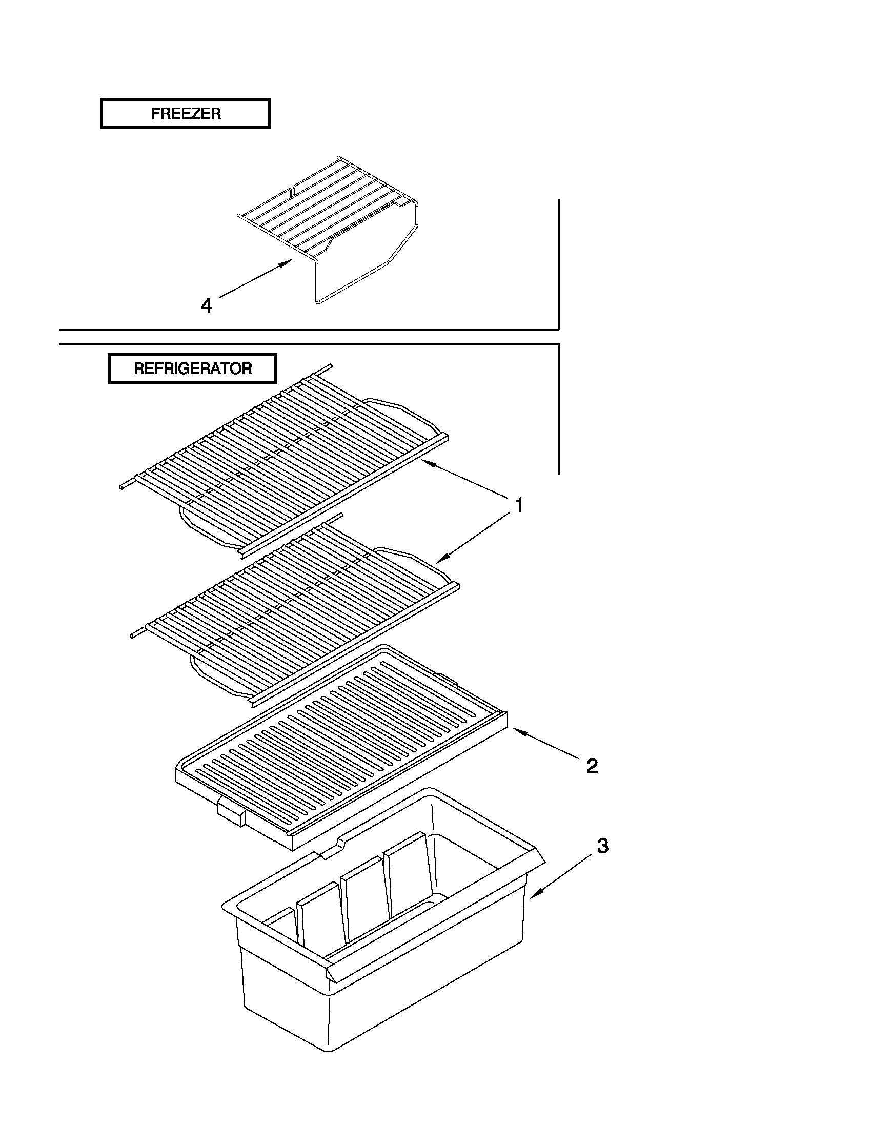 SHELF PARTS