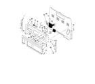 Whirlpool WFE371LVT0 control panel parts diagram