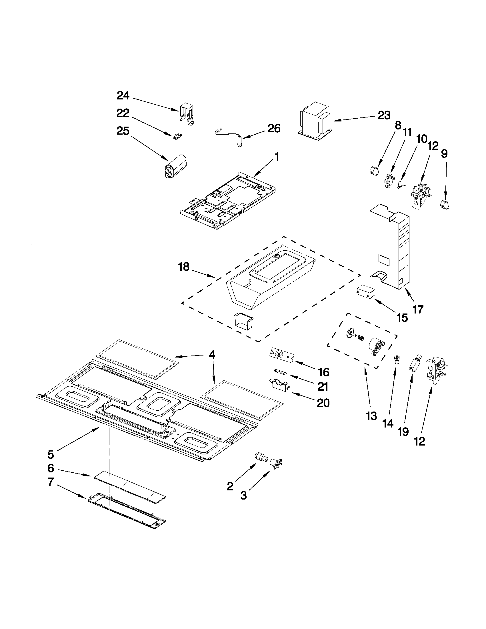 INTERIOR AND VENTILATION PARTS