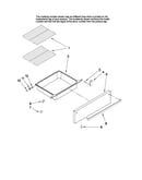 Drawer and rack parts