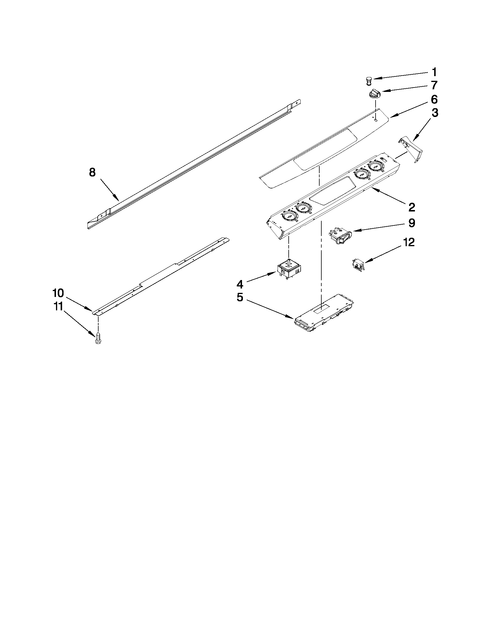 CONTROL PANEL PARTS