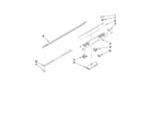 Whirlpool WDE150LVS01 control panel parts diagram