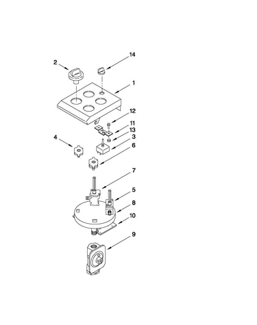 Control panel parts
