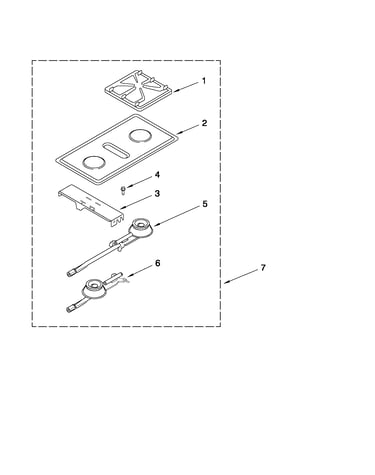 Burner module parts