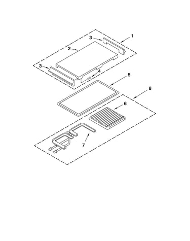 Grill module parts
