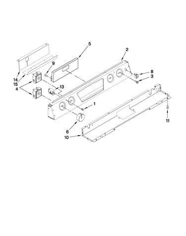 Control panel parts