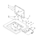 Washer top and lid parts