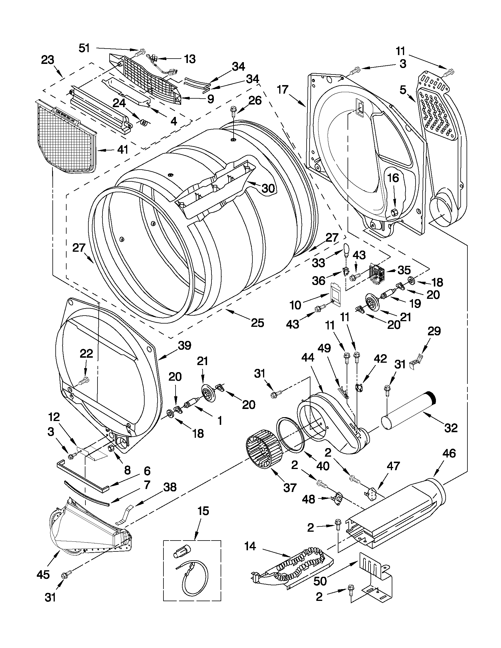 Bulkhead parts
