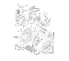 Maytag 7MMGDC300YW0 bulkhead parts diagram