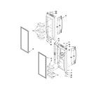Maytag MFI2665XEW3 refrigerator door parts diagram