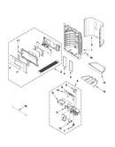 Dispenser front parts