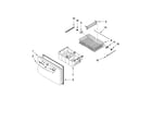 Maytag MFI2665XEM3 freezer door parts diagram